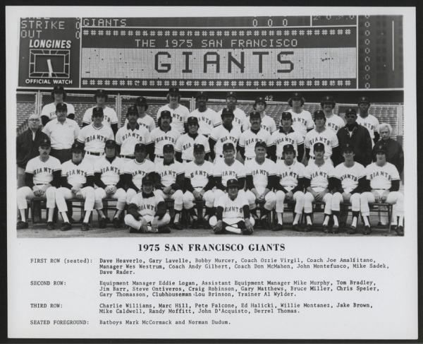 1975 San Francisco Giants